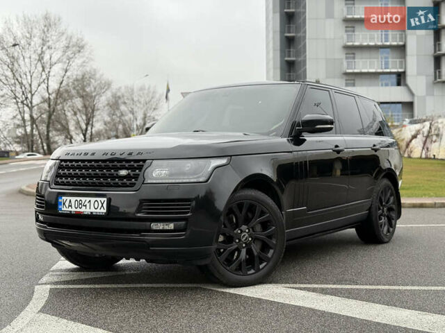 Чорний Ленд Ровер Рендж Ровер, об'ємом двигуна 4.4 л та пробігом 205 тис. км за 39900 $, фото 1 на Automoto.ua