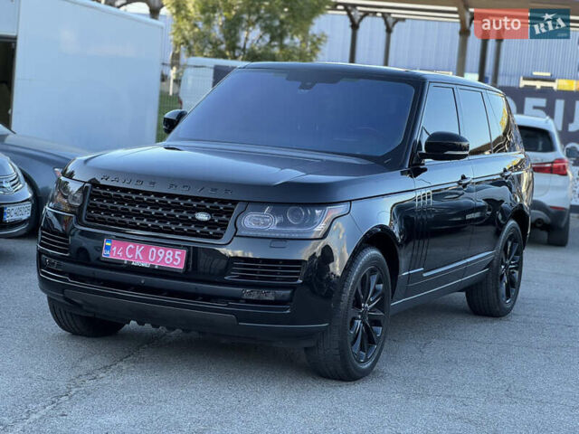 Чорний Ленд Ровер Рендж Ровер, об'ємом двигуна 3 л та пробігом 226 тис. км за 28800 $, фото 1 на Automoto.ua