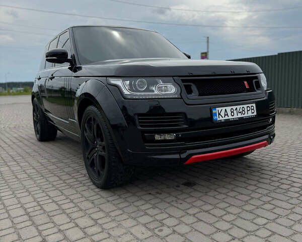 Черный Ленд Ровер Рендж Ровер, объемом двигателя 3 л и пробегом 155 тыс. км за 37000 $, фото 1 на Automoto.ua