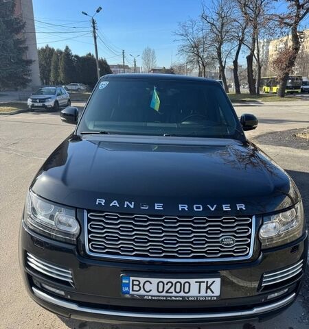 Черный Ленд Ровер Рендж Ровер, объемом двигателя 4.37 л и пробегом 245 тыс. км за 38000 $, фото 1 на Automoto.ua