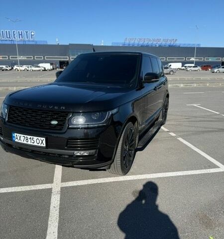 Черный Ленд Ровер Рендж Ровер, объемом двигателя 4.37 л и пробегом 205 тыс. км за 34999 $, фото 1 на Automoto.ua