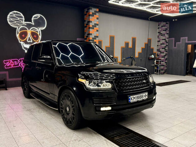 Черный Ленд Ровер Рендж Ровер, объемом двигателя 4.37 л и пробегом 198 тыс. км за 38999 $, фото 1 на Automoto.ua