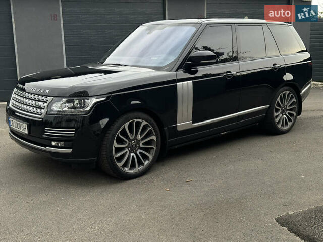 Черный Ленд Ровер Рендж Ровер, объемом двигателя 5 л и пробегом 134 тыс. км за 49999 $, фото 1 на Automoto.ua