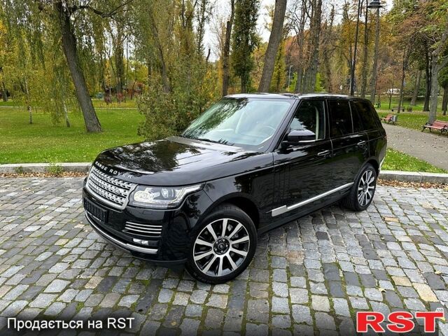 Черный Ленд Ровер Рендж Ровер, объемом двигателя 5 л и пробегом 162 тыс. км за 46999 $, фото 1 на Automoto.ua