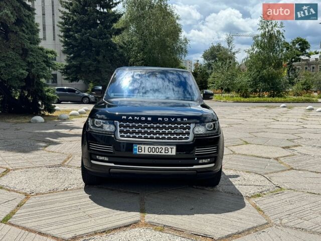 Чорний Ленд Ровер Рендж Ровер, об'ємом двигуна 4.37 л та пробігом 172 тис. км за 42000 $, фото 1 на Automoto.ua