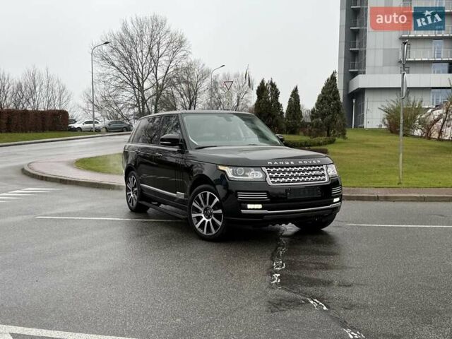 Чорний Ленд Ровер Рендж Ровер, об'ємом двигуна 5 л та пробігом 162 тис. км за 39999 $, фото 1 на Automoto.ua