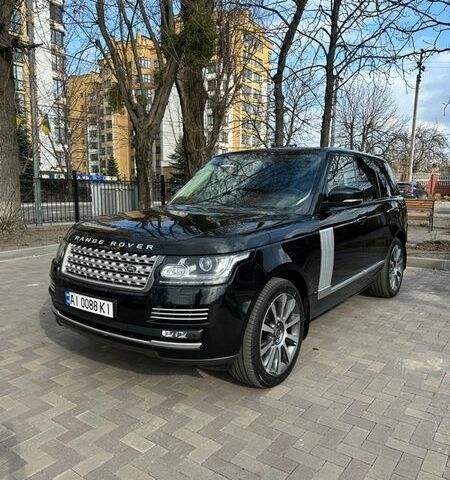 Чорний Ленд Ровер Рендж Ровер, об'ємом двигуна 4.37 л та пробігом 160 тис. км за 49500 $, фото 1 на Automoto.ua