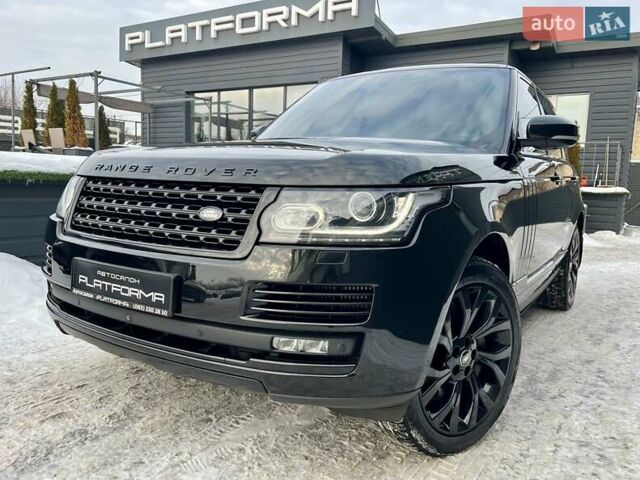 Чорний Ленд Ровер Рендж Ровер, об'ємом двигуна 4.37 л та пробігом 199 тис. км за 44900 $, фото 1 на Automoto.ua