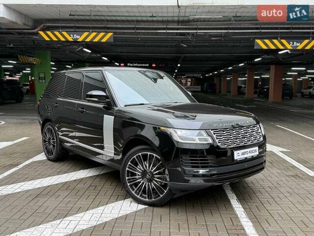 Черный Ленд Ровер Рендж Ровер, объемом двигателя 2.99 л и пробегом 104 тыс. км за 55990 $, фото 1 на Automoto.ua