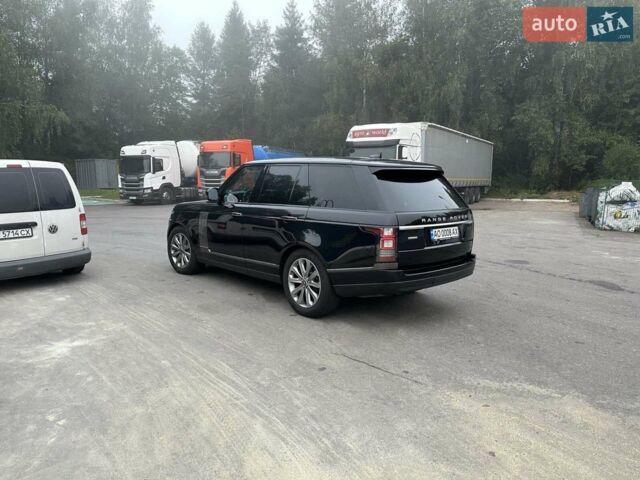 Чорний Ленд Ровер Рендж Ровер, об'ємом двигуна 4.37 л та пробігом 132 тис. км за 58900 $, фото 1 на Automoto.ua