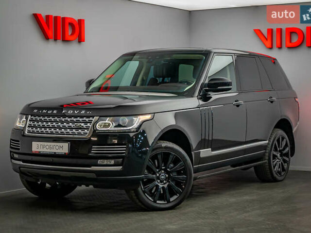 Чорний Ленд Ровер Рендж Ровер, об'ємом двигуна 4.4 л та пробігом 157 тис. км за 46153 $, фото 1 на Automoto.ua