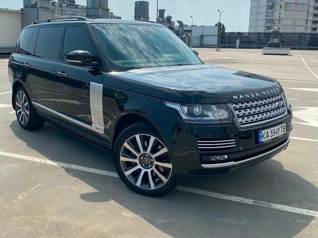 Чорний Ленд Ровер Рендж Ровер, об'ємом двигуна 4.37 л та пробігом 155 тис. км за 70000 $, фото 1 на Automoto.ua