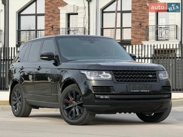 Чорний Ленд Ровер Рендж Ровер, об'ємом двигуна 2.99 л та пробігом 133 тис. км за 49000 $, фото 1 на Automoto.ua