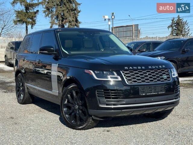 Черный Ленд Ровер Рендж Ровер, объемом двигателя 2.99 л и пробегом 183 тыс. км за 48900 $, фото 1 на Automoto.ua