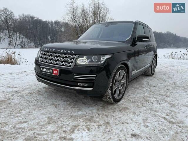 Чорний Ленд Ровер Рендж Ровер, об'ємом двигуна 4.4 л та пробігом 168 тис. км за 52940 $, фото 1 на Automoto.ua