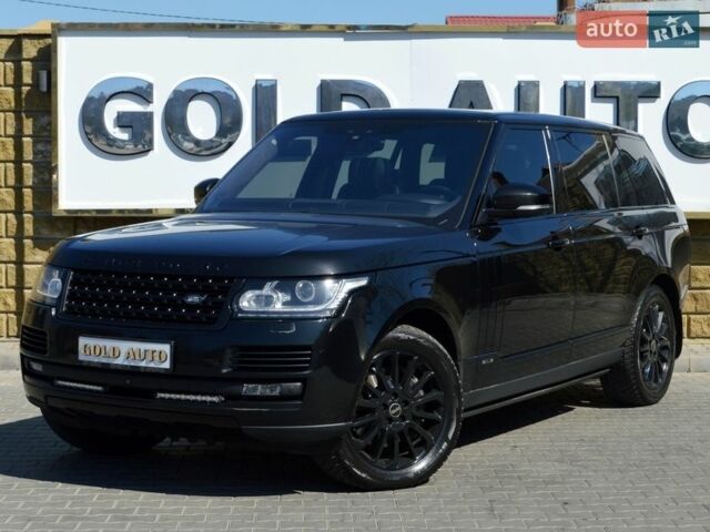 Чорний Ленд Ровер Рендж Ровер, об'ємом двигуна 4.37 л та пробігом 199 тис. км за 39999 $, фото 1 на Automoto.ua
