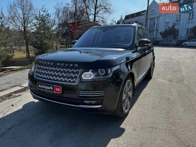 Чорний Ленд Ровер Рендж Ровер, об'ємом двигуна 4.4 л та пробігом 168 тис. км за 49840 $, фото 1 на Automoto.ua