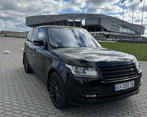 Черный Ленд Ровер Рендж Ровер, объемом двигателя 4.4 л и пробегом 108 тыс. км за 65000 $, фото 1 на Automoto.ua