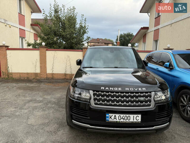 Черный Ленд Ровер Рендж Ровер, объемом двигателя 2.99 л и пробегом 197 тыс. км за 34500 $, фото 1 на Automoto.ua