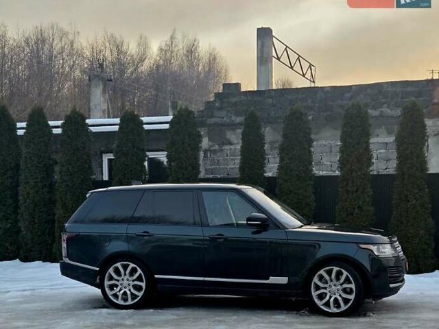Черный Ленд Ровер Рендж Ровер, объемом двигателя 3 л и пробегом 161 тыс. км за 28000 $, фото 1 на Automoto.ua