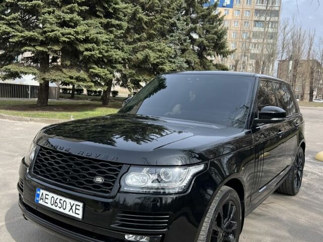 Черный Ленд Ровер Рендж Ровер, объемом двигателя 4.4 л и пробегом 179 тыс. км за 44500 $, фото 1 на Automoto.ua