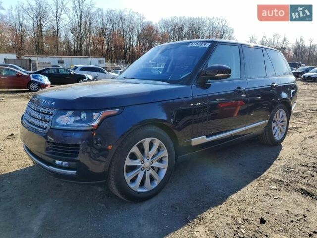 Чорний Ленд Ровер Рендж Ровер, об'ємом двигуна 3 л та пробігом 162 тис. км за 8200 $, фото 1 на Automoto.ua