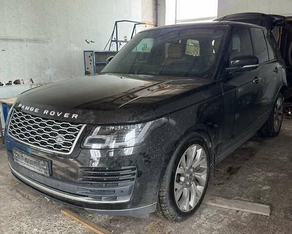 Черный Ленд Ровер Рендж Ровер, объемом двигателя 4.4 л и пробегом 103 тыс. км за 42000 $, фото 1 на Automoto.ua