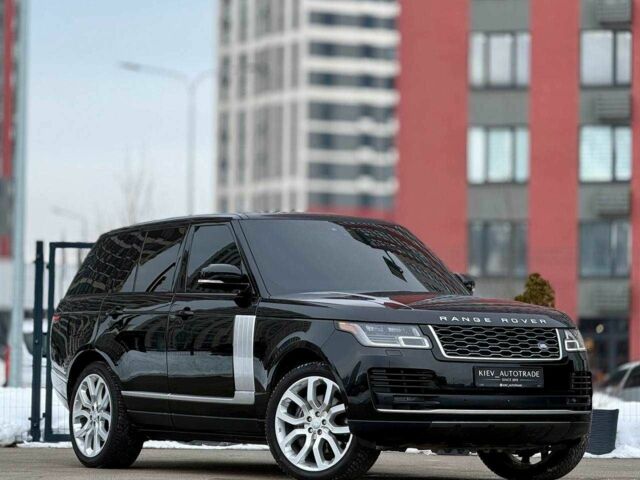 Черный Ленд Ровер Рендж Ровер, объемом двигателя 5 л и пробегом 48 тыс. км за 59900 $, фото 1 на Automoto.ua