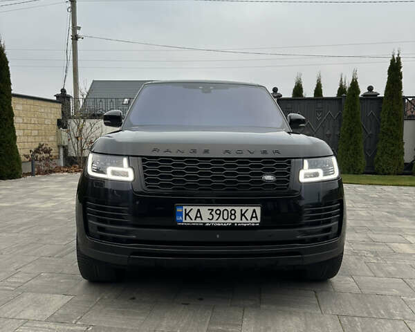 Черный Ленд Ровер Рендж Ровер, объемом двигателя 4.4 л и пробегом 193 тыс. км за 62000 $, фото 1 на Automoto.ua
