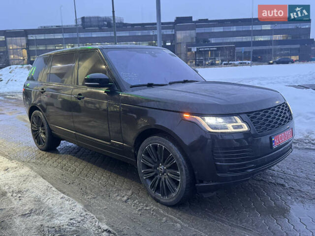 Черный Ленд Ровер Рендж Ровер, объемом двигателя 5 л и пробегом 133 тыс. км за 49900 $, фото 1 на Automoto.ua