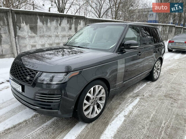 Чорний Ленд Ровер Рендж Ровер, об'ємом двигуна 5 л та пробігом 93 тис. км за 70000 $, фото 1 на Automoto.ua