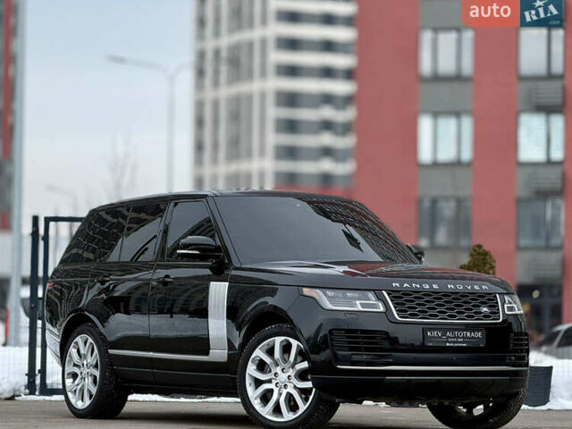 Чорний Ленд Ровер Рендж Ровер, об'ємом двигуна 5 л та пробігом 48 тис. км за 59900 $, фото 1 на Automoto.ua