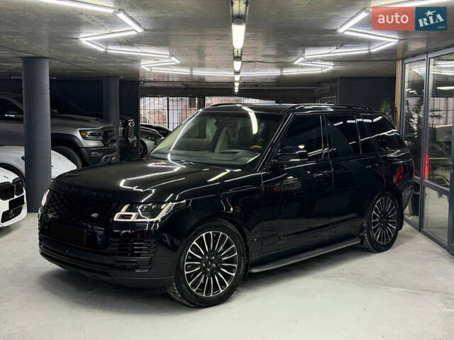 Чорний Ленд Ровер Рендж Ровер, об'ємом двигуна 4.37 л та пробігом 155 тис. км за 59000 $, фото 1 на Automoto.ua
