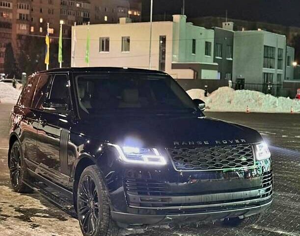 Черный Ленд Ровер Рендж Ровер, объемом двигателя 2.99 л и пробегом 99 тыс. км за 74000 $, фото 1 на Automoto.ua