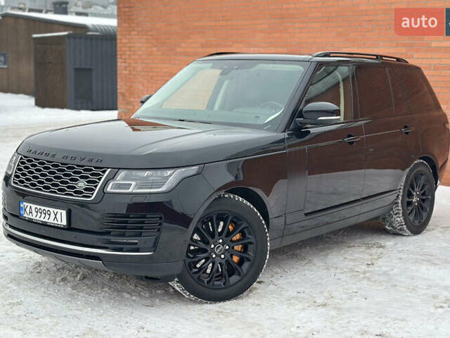 Черный Ленд Ровер Рендж Ровер, объемом двигателя 2.99 л и пробегом 122 тыс. км за 63000 $, фото 1 на Automoto.ua