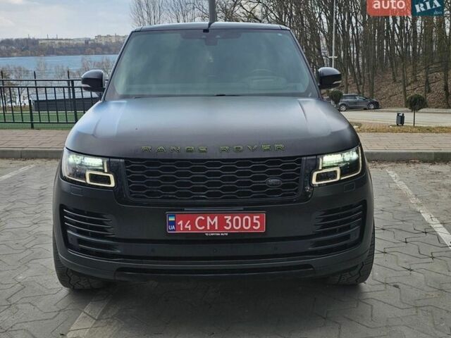 Черный Ленд Ровер Рендж Ровер, объемом двигателя 3 л и пробегом 158 тыс. км за 48500 $, фото 1 на Automoto.ua