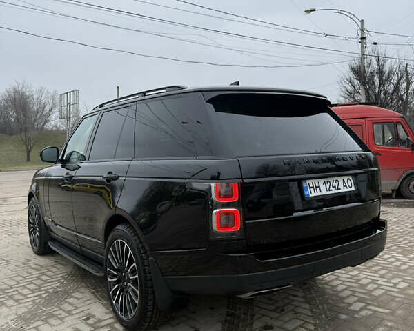Черный Ленд Ровер Рендж Ровер, объемом двигателя 4.37 л и пробегом 161 тыс. км за 70990 $, фото 1 на Automoto.ua