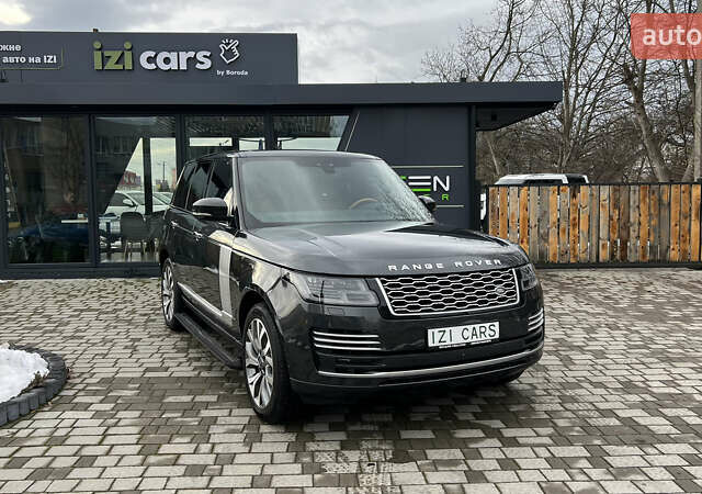 Черный Ленд Ровер Рендж Ровер, объемом двигателя 4.37 л и пробегом 90 тыс. км за 69000 $, фото 1 на Automoto.ua