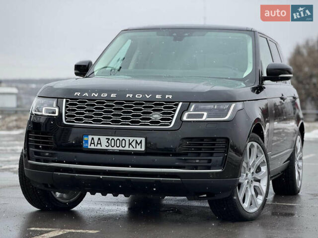 Чорний Ленд Ровер Рендж Ровер, об'ємом двигуна 2.99 л та пробігом 132 тис. км за 52900 $, фото 1 на Automoto.ua