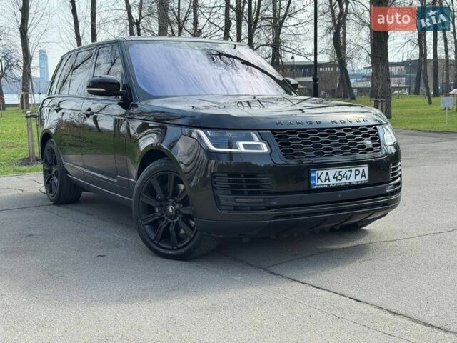 Черный Ленд Ровер Рендж Ровер, объемом двигателя 4.37 л и пробегом 119 тыс. км за 61900 $, фото 1 на Automoto.ua