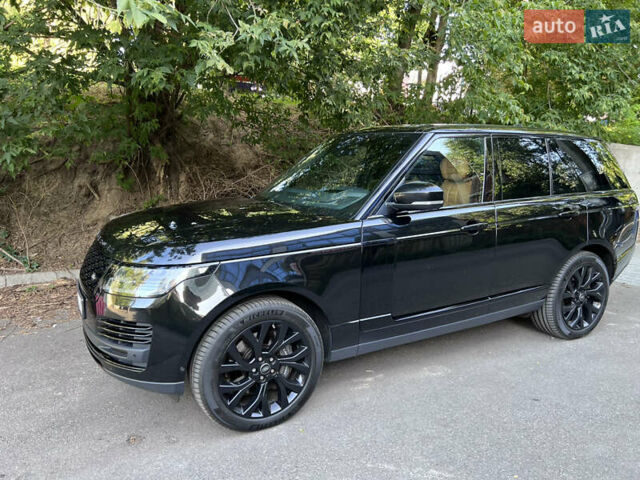Чорний Ленд Ровер Рендж Ровер, об'ємом двигуна 4.37 л та пробігом 175 тис. км за 68555 $, фото 1 на Automoto.ua