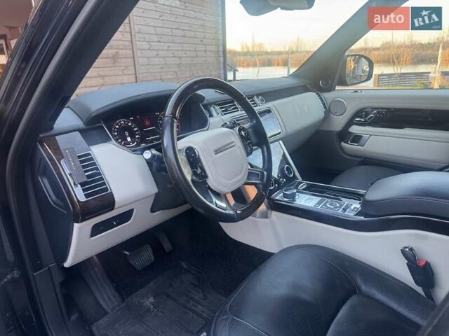 Чорний Ленд Ровер Рендж Ровер, об'ємом двигуна 5 л та пробігом 160 тис. км за 67000 $, фото 1 на Automoto.ua