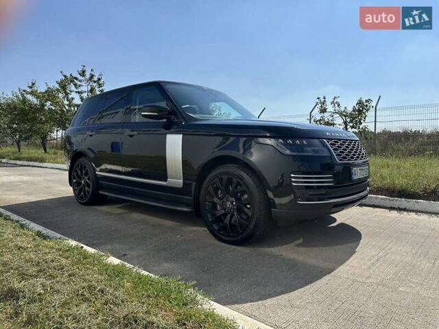 Чорний Ленд Ровер Рендж Ровер, об'ємом двигуна 4.37 л та пробігом 140 тис. км за 77000 $, фото 1 на Automoto.ua