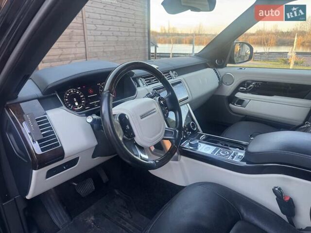Чорний Ленд Ровер Рендж Ровер, об'ємом двигуна 5 л та пробігом 164 тис. км за 60000 $, фото 1 на Automoto.ua