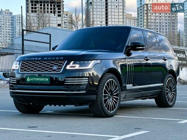 Черный Ленд Ровер Рендж Ровер, объемом двигателя 5 л и пробегом 125 тыс. км за 79900 $, фото 1 на Automoto.ua
