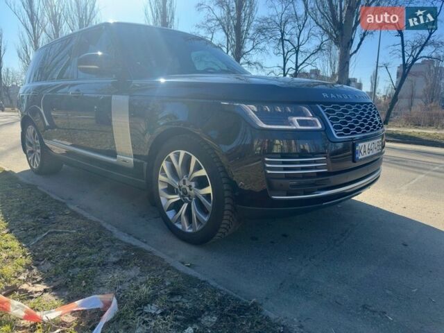 Черный Ленд Ровер Рендж Ровер, объемом двигателя 3 л и пробегом 34 тыс. км за 92900 $, фото 1 на Automoto.ua