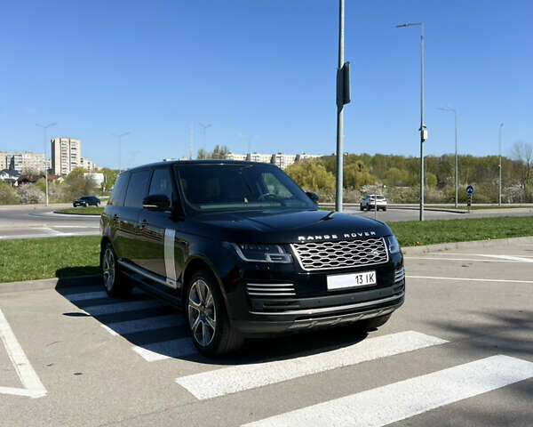 Черный Ленд Ровер Рендж Ровер, объемом двигателя 3 л и пробегом 106 тыс. км за 94900 $, фото 1 на Automoto.ua