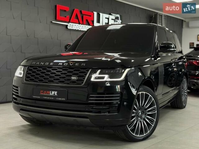 Черный Ленд Ровер Рендж Ровер, объемом двигателя 4.37 л и пробегом 139 тыс. км за 82500 $, фото 1 на Automoto.ua