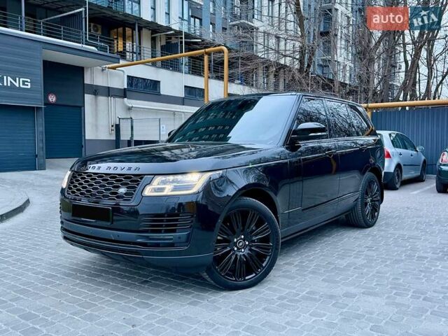Черный Ленд Ровер Рендж Ровер, объемом двигателя 3 л и пробегом 69 тыс. км за 105000 $, фото 1 на Automoto.ua
