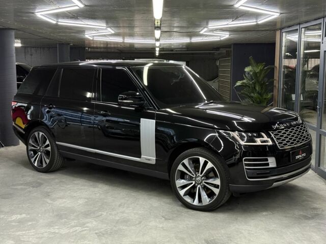 Чорний Ленд Ровер Рендж Ровер, об'ємом двигуна 5 л та пробігом 78 тис. км за 71500 $, фото 1 на Automoto.ua